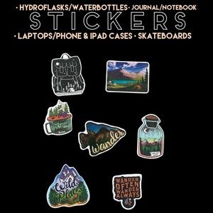 🔴 SALE 🔴 Stickers | Wander Bundle